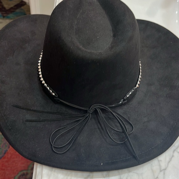 NWT Anthropologie Faux Suede Rancher Hat - Picture 7 of 10